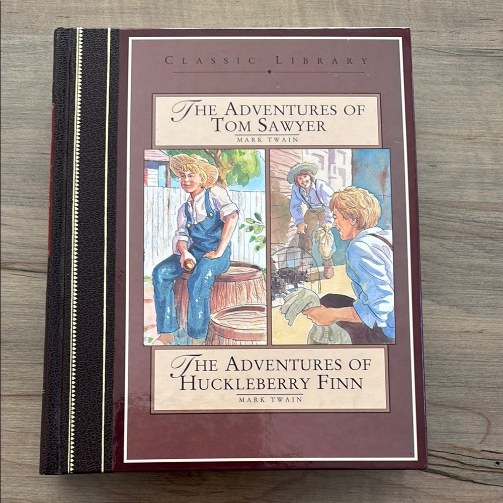 Classic Library Edition of Tom Sawyer and Huckleberry Finn